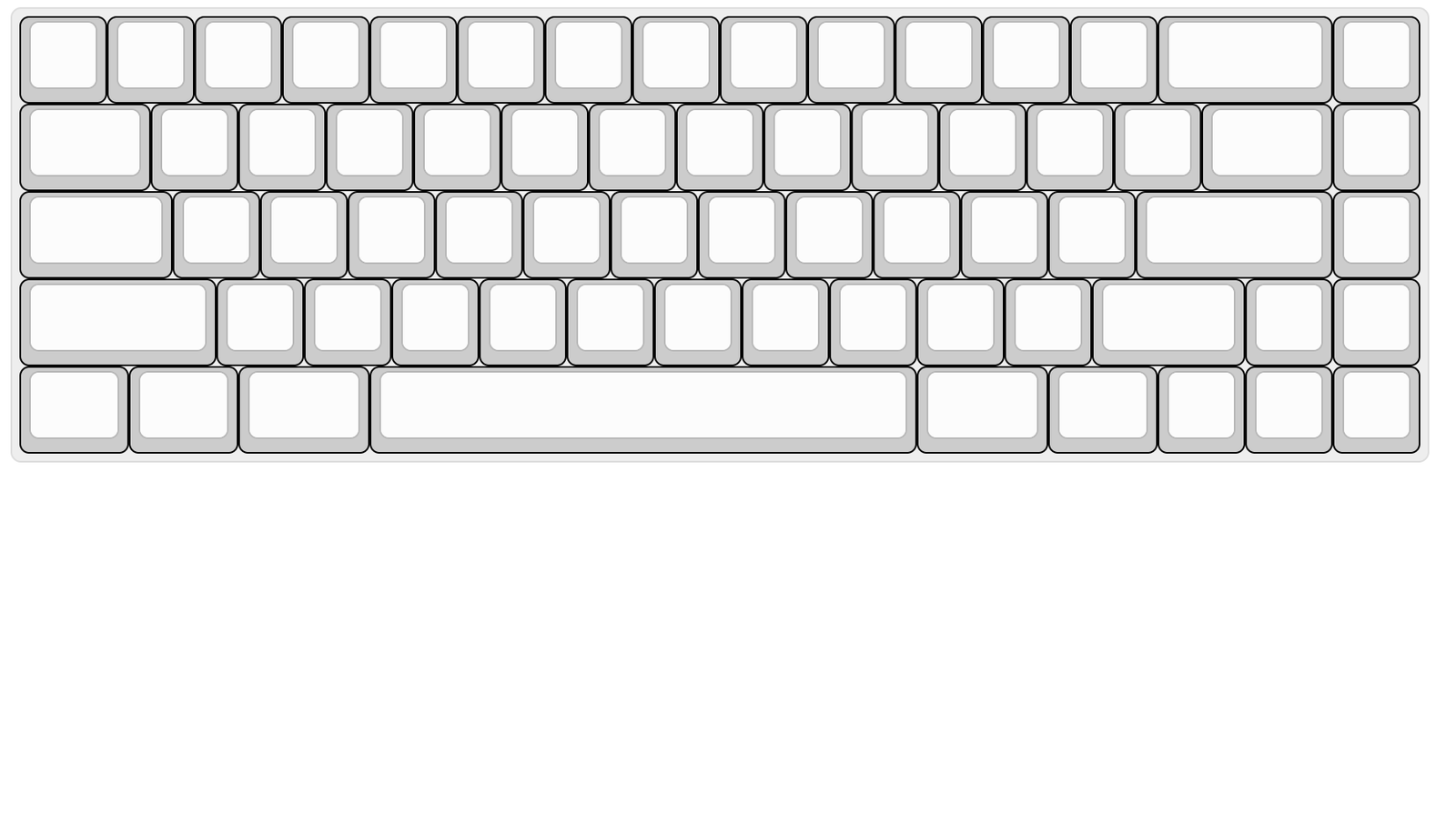 3D Modeled Keyboard Case